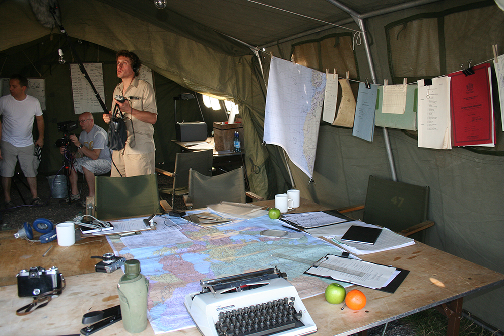 DALIA GELLERT / FILM AND DRAMA / Production Designer FOR FALKLANDS MOST DARING RAID